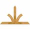 Ekena Millwork Richland Rough Sawn Timber Gable Bracket, Western Red Cedar, 48"W x 30"H x 2"D x 4"F, 15/12 Pitch GBW048X30X0204RIC00RWR - alternate 1